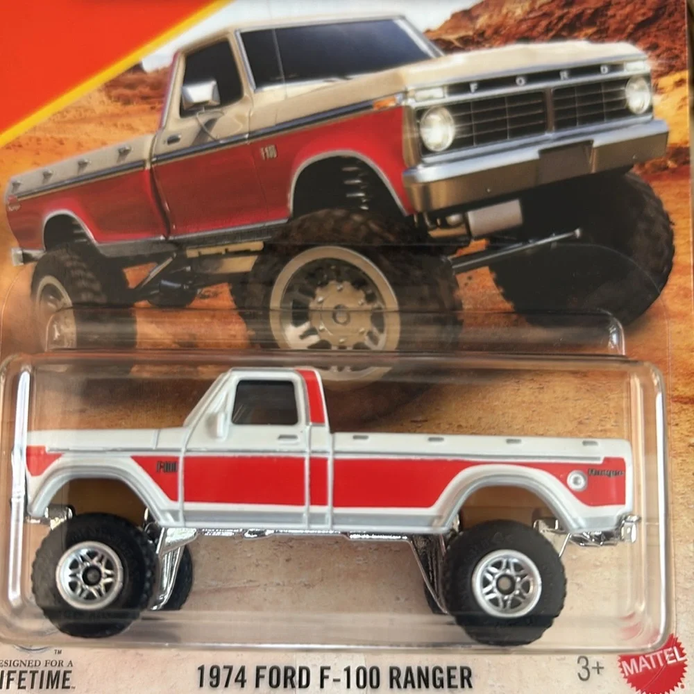 Matchbox 1974 Ford F-100 Ranger Pickup F100 Truck Red White 2026 🆕